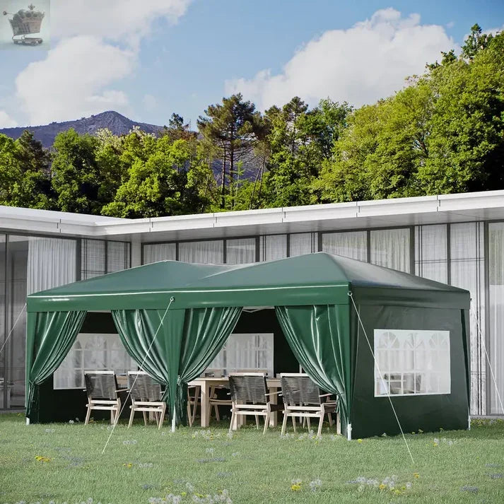 3 x 3m Gazebo Canopy Pop Up Tent Outdoor Garden Party new CorbyCart