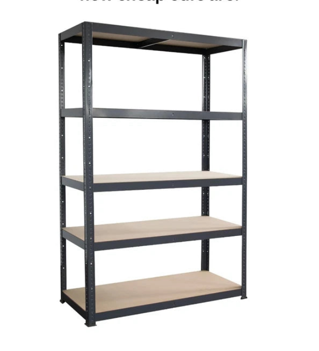 180x120x60cm Garage Shelving Units Single Bay 5 Tier Shelf Unit Corbycart