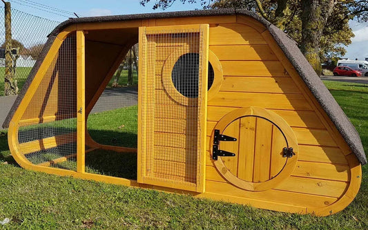 LARGE CHICKEN COOP CHICKEN HOUSE HATCHED NOAH'S ARK HEN HOUSE RABBIT HUTCH Corbycart