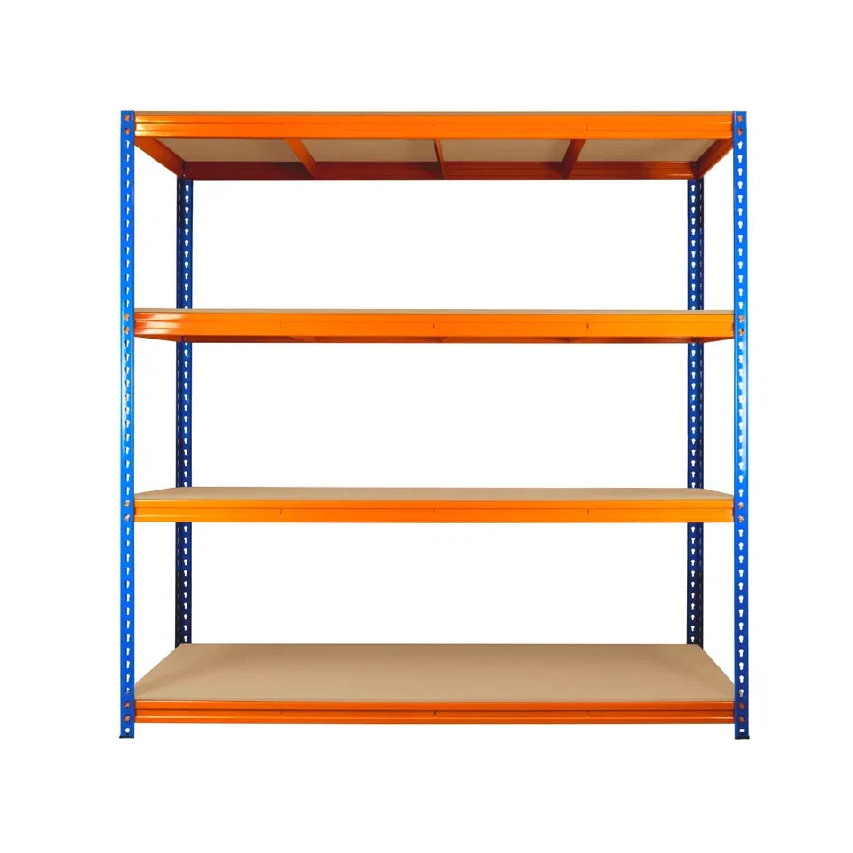 4/5 Tier Heavy Duty Warehouse Racking 180x180x60cm Garage Shelving Metal Shelf Unit Corbycart