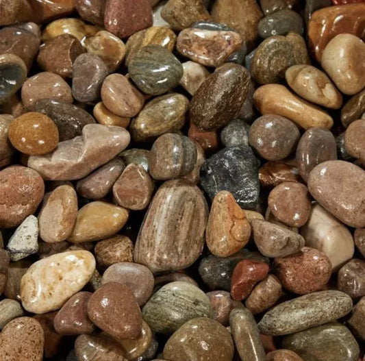 Scottish Pebbles | Decorative Aggregate Gravel Slate | 30mm to 50mm | 10kg Bag Corbycart