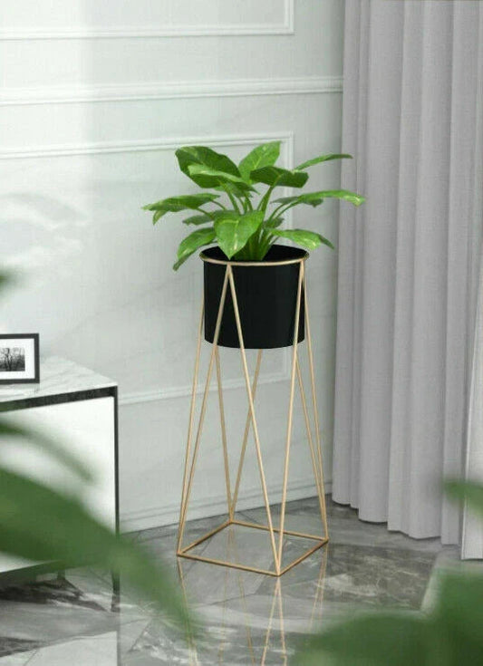 Metal Planter Stand With Plant Pot Flower Pot Corbycart