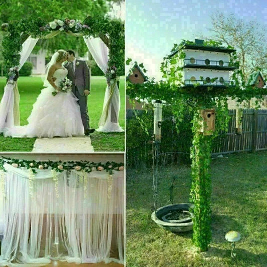 10x 2M Artificial Fake Ivy Hanging Plant Vine Leaf Greenery Garland Party Wedding Decor Corbycart