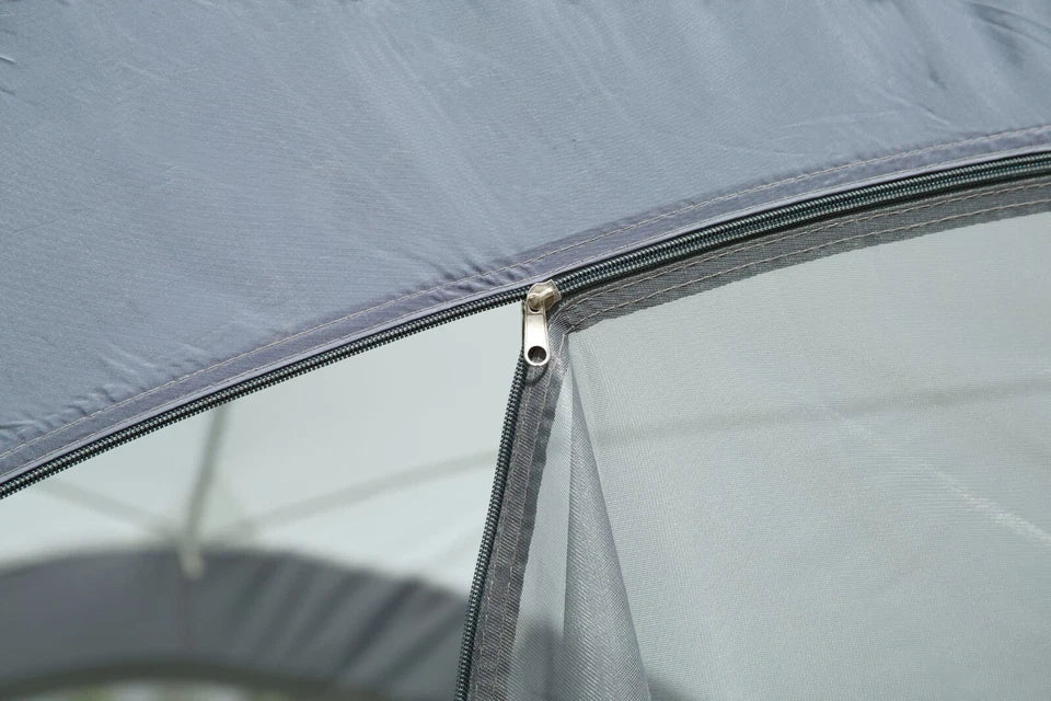 3.5x3.5m Garden Gazebo Dome Shelter Party Tent 4 Mesh Walls 2 Sun Shade Walls CorbyCart