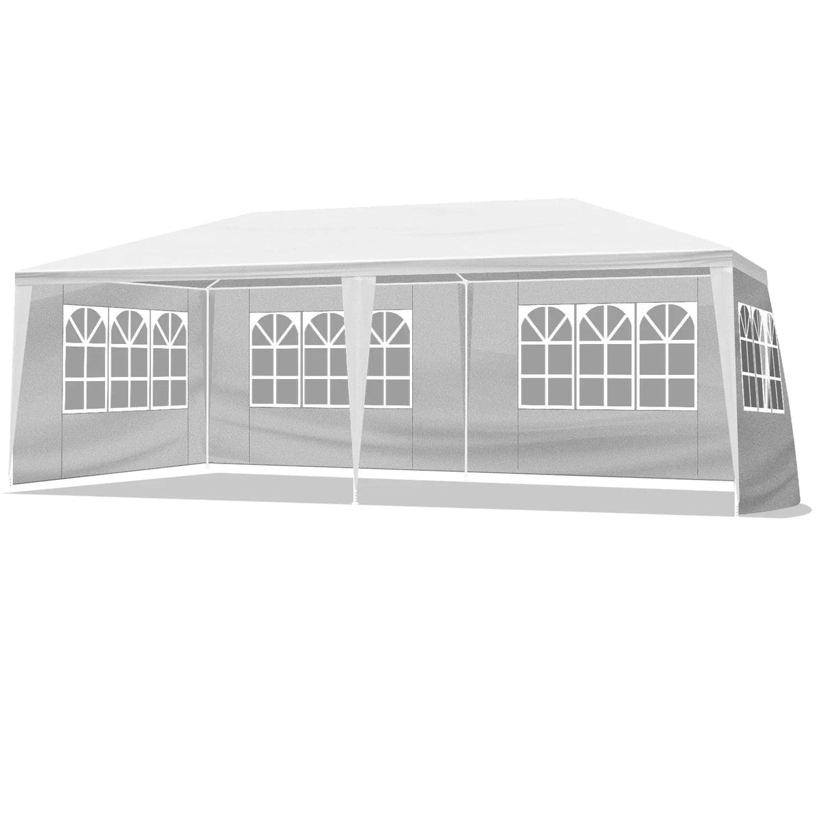 3x6M Gazebo Marquee Party Tent With Sides Waterproof Garden Patio Outdoor Canopy CorbyCart