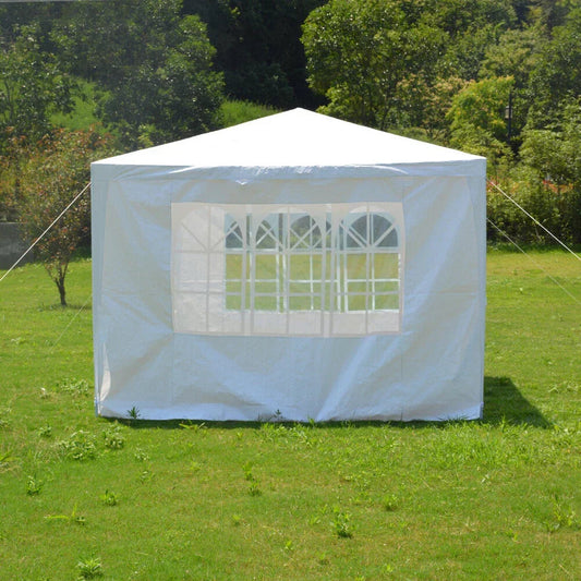 3x3m Waterproof Garden Outdoor PE Gazebo Marquee Canopy Party Tent CorbyCart