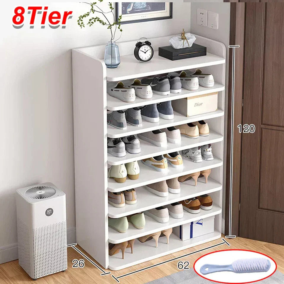 Shoes Storage Rack Shelf Self Organiser Shelves Unit Standing Footwear Cabinet CorbyCart