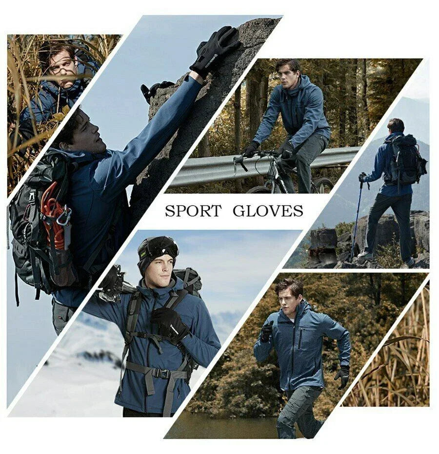 Winter Warm Gloves Thermal Touch Screen Thermal Waterproof Gloves For Cycling Corbycart