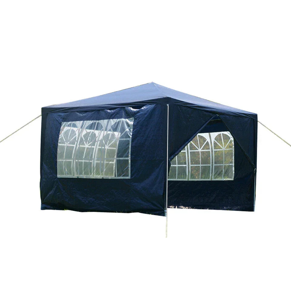 3x3m Waterproof Garden Outdoor PE Gazebo Marquee Canopy Party Tent CorbyCart
