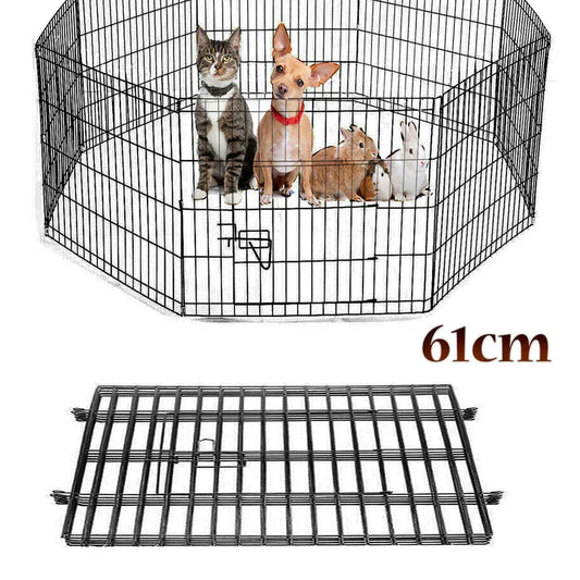Brand New Puppy Cat Rabbit Foldable Playpen Indoor/Outdoor 8 panels Corbycart