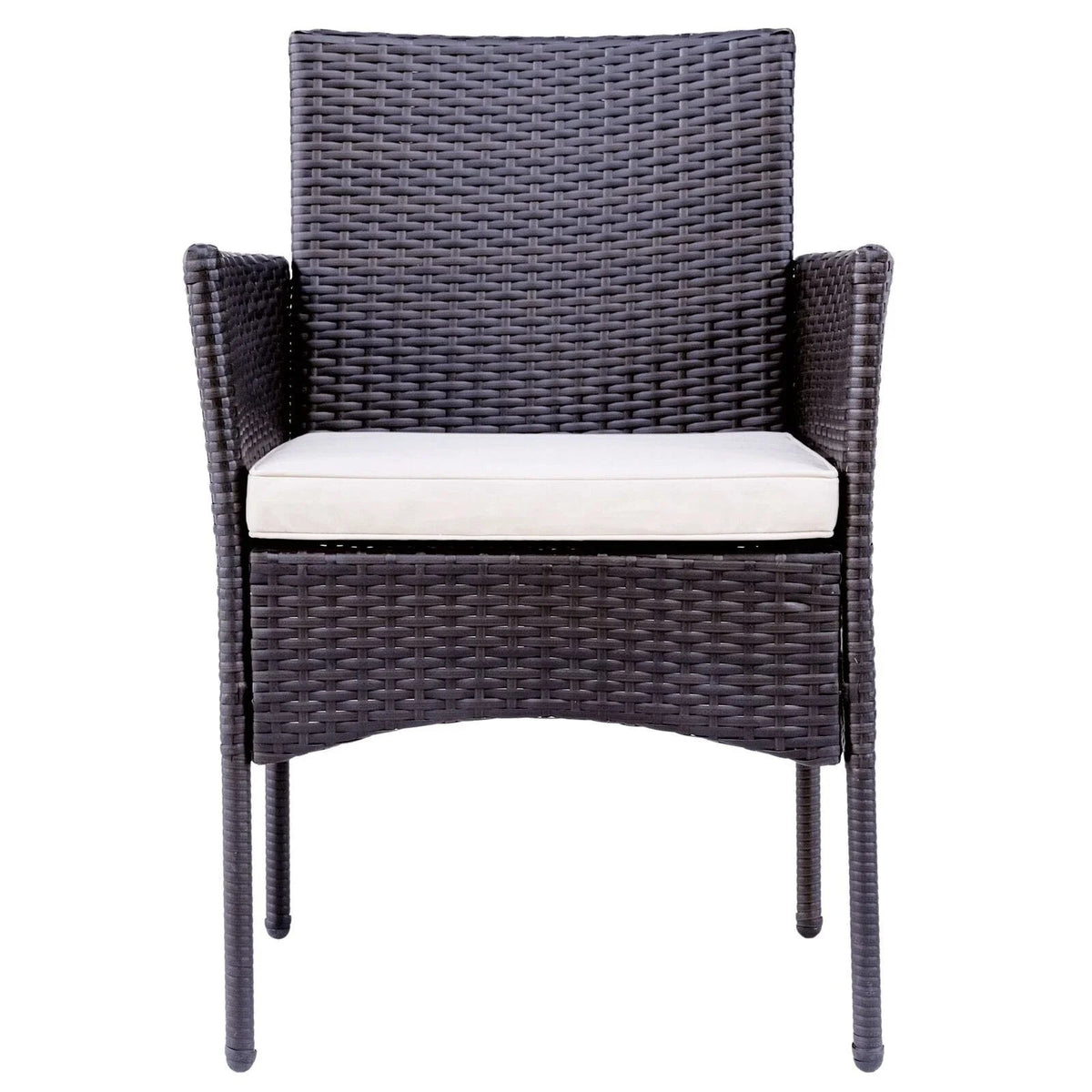 Outdoor Rattan Garden Furniture Sofa Set Patio Wicker Chairs Table 4Pieces CorbyCart