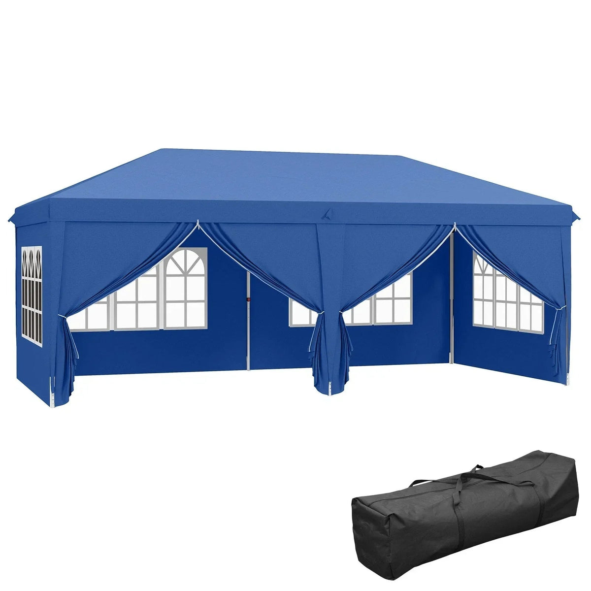 3x6m Garden Heavy Duty Pop Up Gazebo Marquee Party Tent Wedding Canopy New CorbyCart