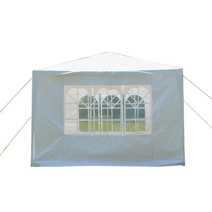 3x3m Waterproof Garden Outdoor PE Gazebo Marquee Canopy Party Tent