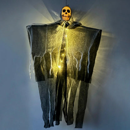 2PCS 80Cm Halloween Hanging Ghost Skeleton Decorations Prop Spooky Horror Scary CorbyCart