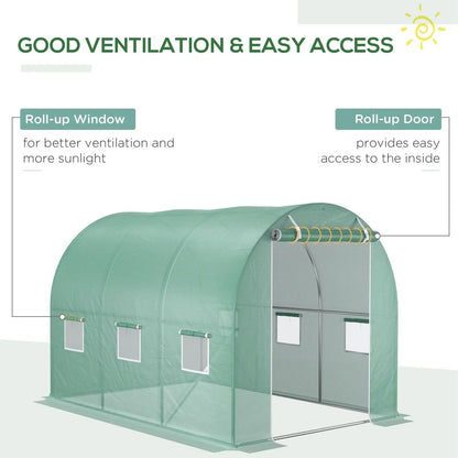 3 x 2 x 2m Greenhouse Replacement Cover ONLY for Tunnel Greenhouse