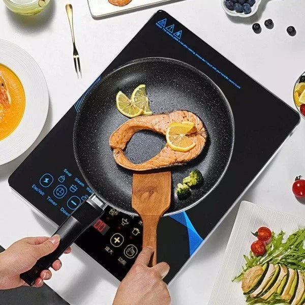 2200W Electric Induction Hob Portable Digital Touch Single Cooker Hot Plate Tool CorbyCart