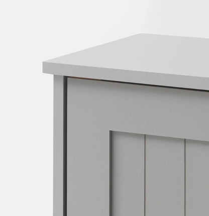 Grey Bathroom Under Sink Cabinet Basin Storage Cupboard Vanity Unit Furniture CorbyCart