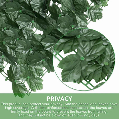 3M Artificial Garden Fence Hedge Ivy Leaf Wall Privacy Balcony Screening Trellis Corbycart