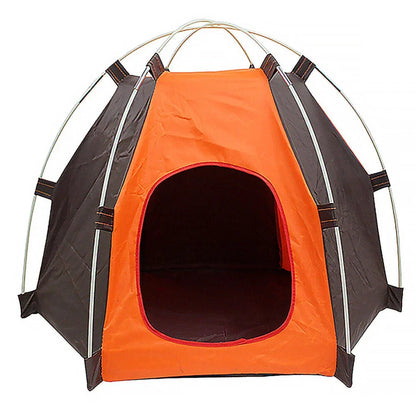 Sun-block Pet Tent Waterproof Tent Foldable Breathable Breathable Pet Shelter Corbycart