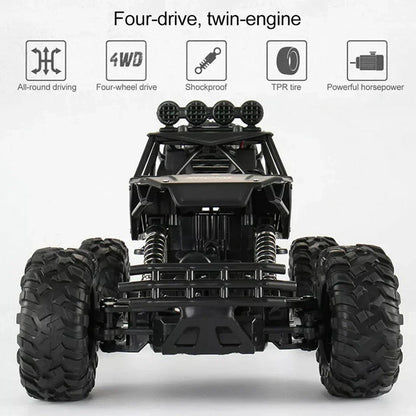38CM RC Cars Large Remote Control Monster Truck 1/12 4WD Off-Road Xmas Kids Toy Corbycart