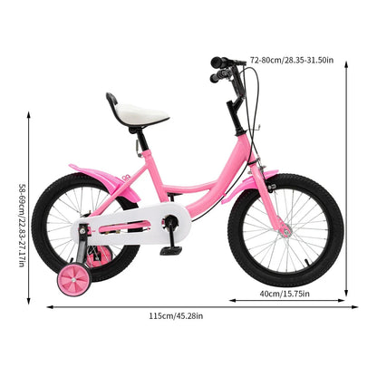 16" inch Kids Bike Children Kids Bike for 5-8 years old Girls Boys Bicycle UK Corbycart