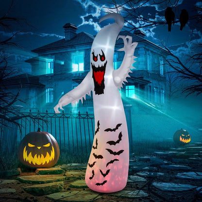 11.8FT Halloween Inflatable Spooky Ghost, Blow Up Outdoor Decoration for Garden CorbyCart