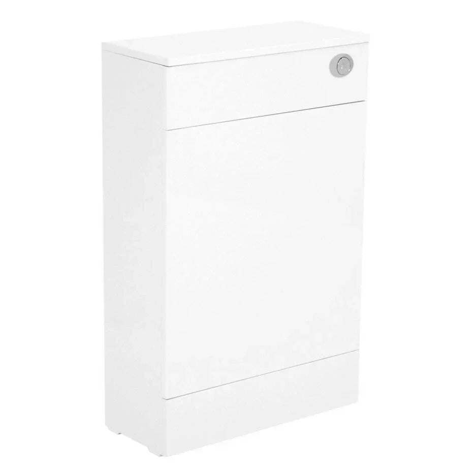 Bathroom Vanity Unit Furniture Suite Cabinet Toilet Basin Back To Wall WC 1050mm CorbyCart