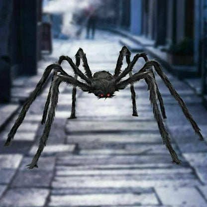 Large Halloween Big Giant Spider Indoor Outdoor Decoration Haunted House Prop