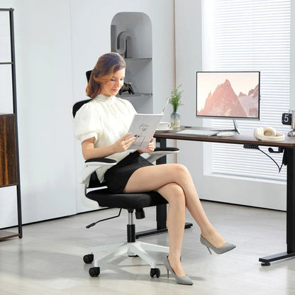 Ergonomic Mesh Office Chair with Headrest, Lumbar Support, Black CorbyCart