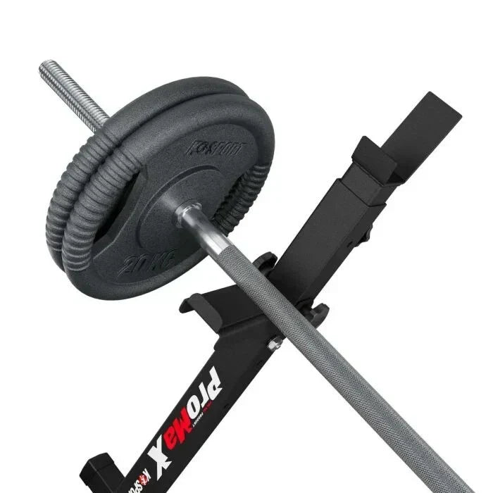 Squat Rack Barbell Stands Bench Press Heavy Duty Indoor Outdoor MADE IN EU CorbyCart