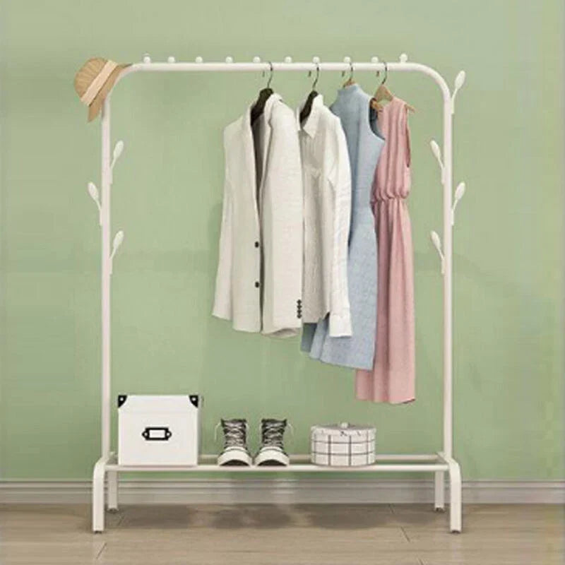 Heavy Duty Metal Clothes Rail Rack Garment Hanging Display Stand Storage Shelf CorbyCart