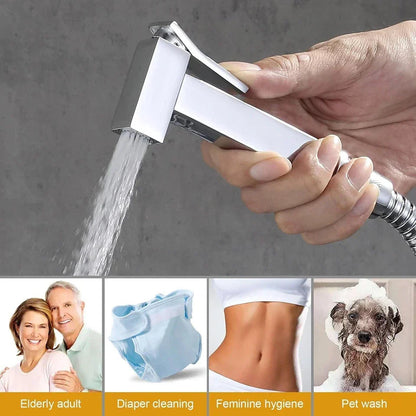 Muslim Shower Mixer Kit, Hot and Cold Bidet Spray with Shattaf Sprayer CorbyCart