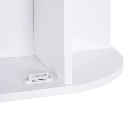 Wall Mounted Bathroom Cabinet with Mirror Single Door Storage Shelves CorbyCart