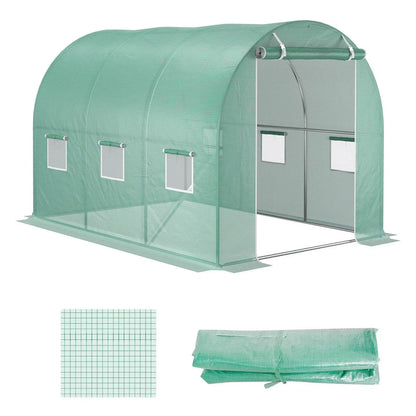 3 x 2 x 2m Greenhouse Replacement Cover ONLY for Tunnel Greenhouse