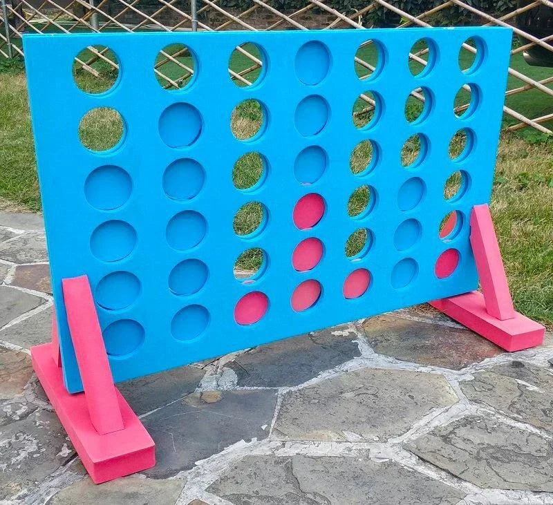Large Giant 4 In A Row Garden Connect 4 Four Game Kids Outdoor Family Set CorbyCart