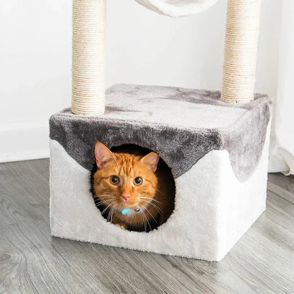 Cat Tree Scratching Tower House Activity Center Post Climbing Hammock CorbyCart