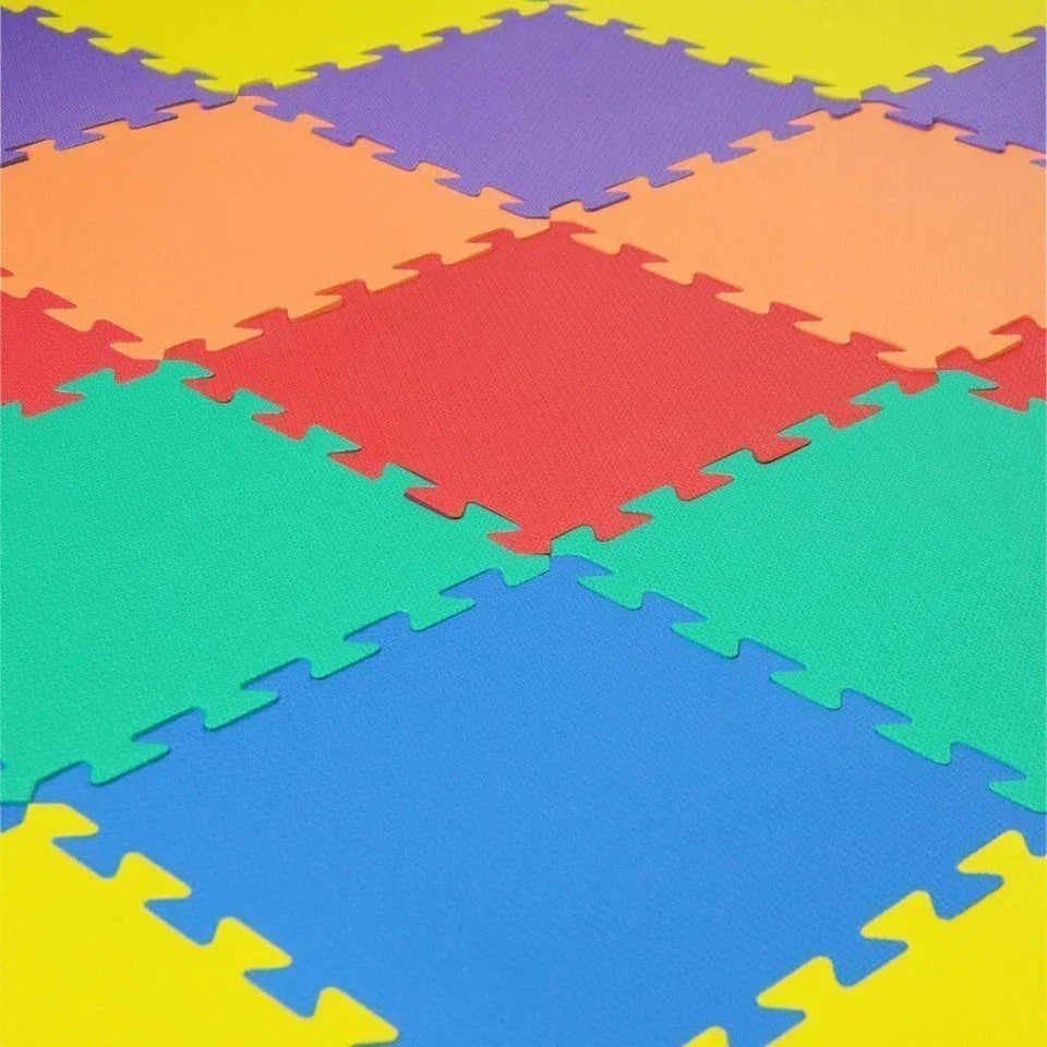 Large Eva Foam Mat Soft Floor Tiles Interlocking Play Kids Baby Mats Gym 30x30cm CorbyCart