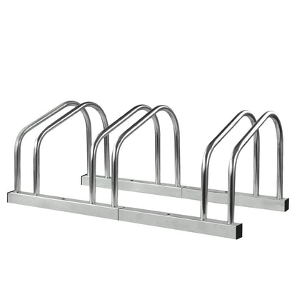 BIKE STAND RACK FOR BICYCLE PARKING STAND FLOOR WALL MOUNT INDOOR OUTDOOR NEW Corbycart