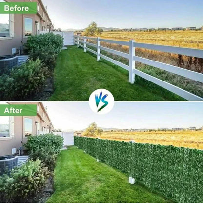 3M Artificial Garden Fence Hedge Ivy Leaf Wall Privacy Balcony Screening Trellis Corbycart