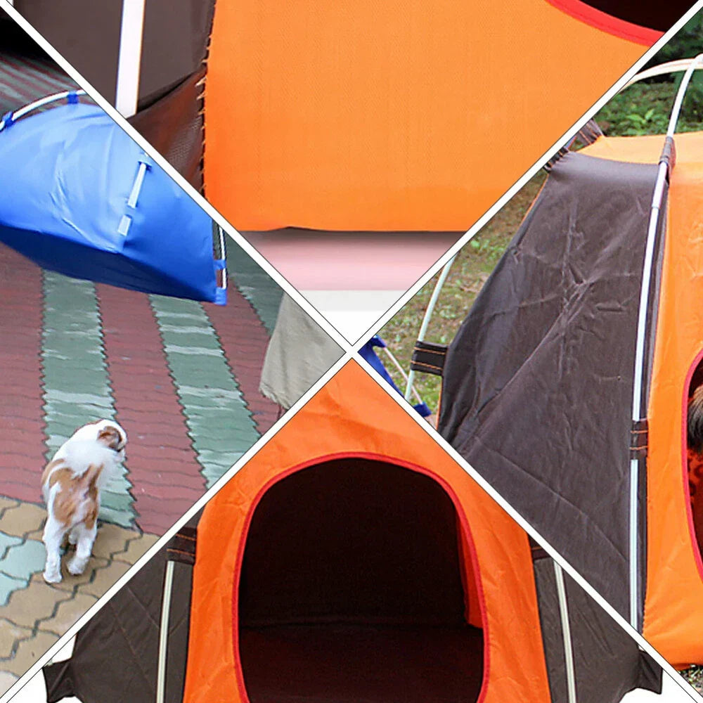 Sun-block Pet Tent Waterproof Tent Foldable Breathable Breathable Pet Shelter Corbycart