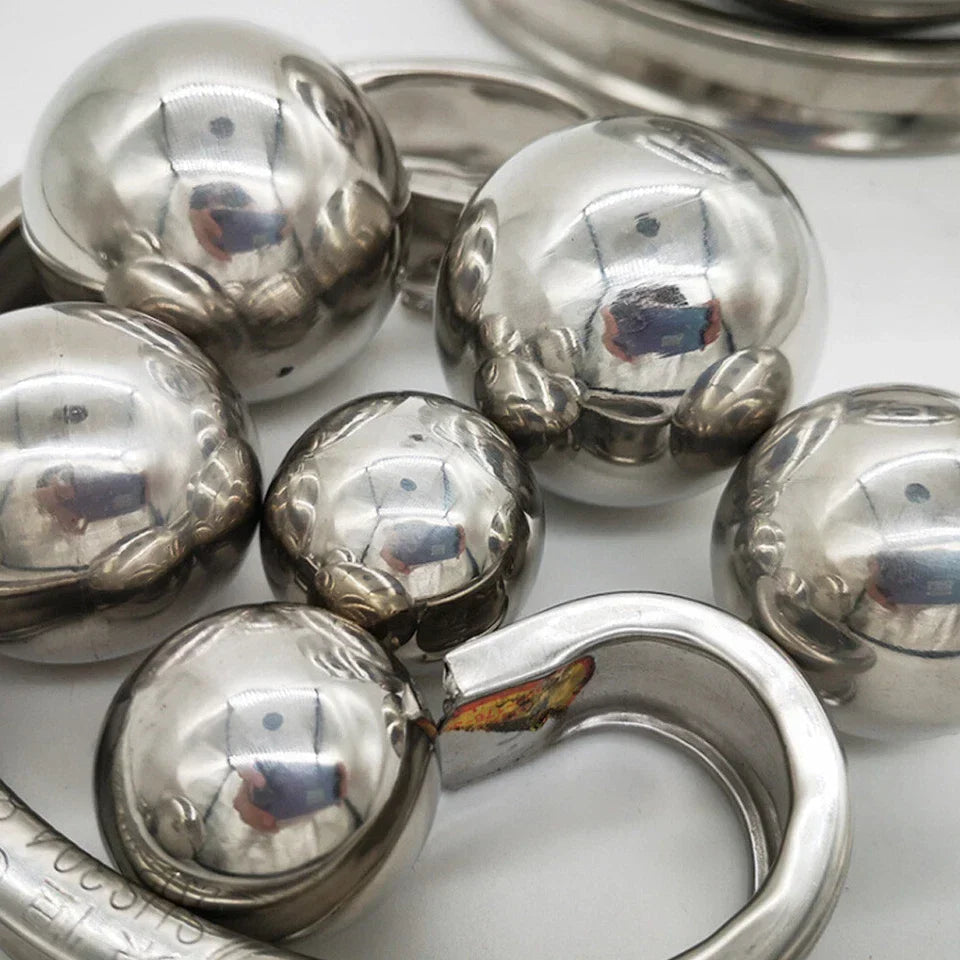 6PCS Garden Sphere Stainless Steel Mirror Gazing Balls Corbycart