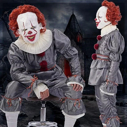 Adult Pennywise Clown Halloween Mask Men