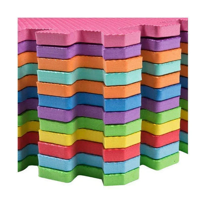 Large Eva Foam Mat Soft Floor Tiles Interlocking Play Kids Baby Mats Gym 30x30cm CorbyCart
