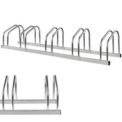 BIKE STAND RACK FOR BICYCLE PARKING STAND FLOOR WALL MOUNT INDOOR OUTDOOR NEW Corbycart