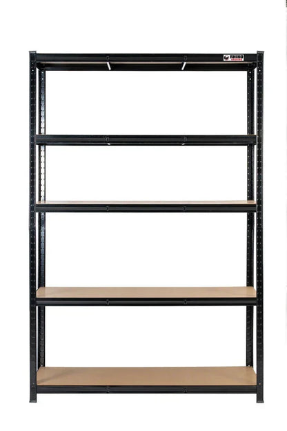 5 Tier Blue Metal Garage Shelving Unit 1000kg 180x120x60cm