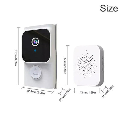 Wireless Smart Video Doorbell Wibell Security Intercom HD Video Camera Door Bell CorbyCart