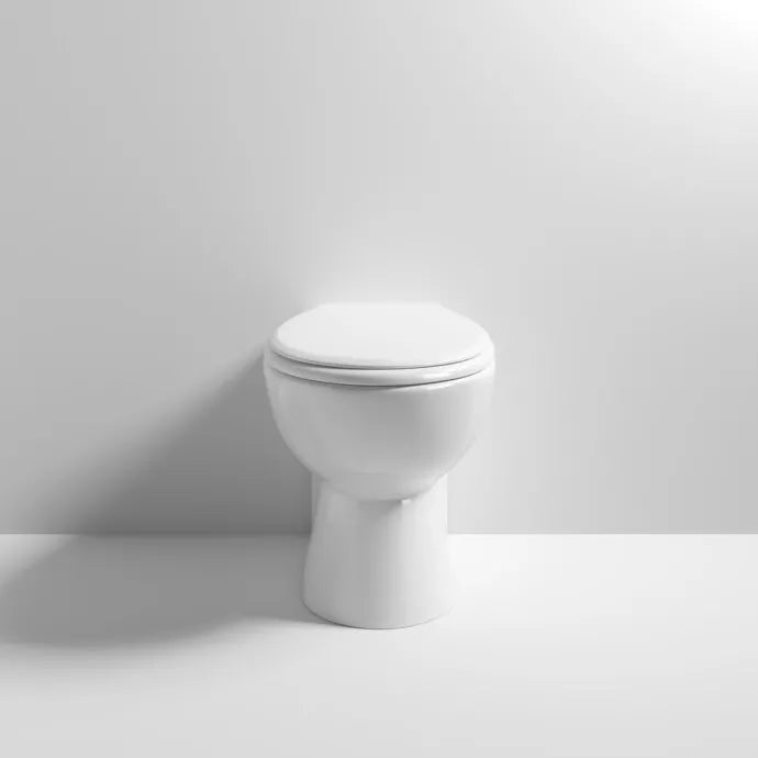 Bathroom Vanity Unit Furniture Suite Cabinet Toilet Basin Back To Wall WC 1050mm CorbyCart