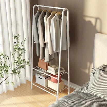 Metal Clothes Rail Hanging Rack Garment Display Stand Storage Shelf CorbyCart