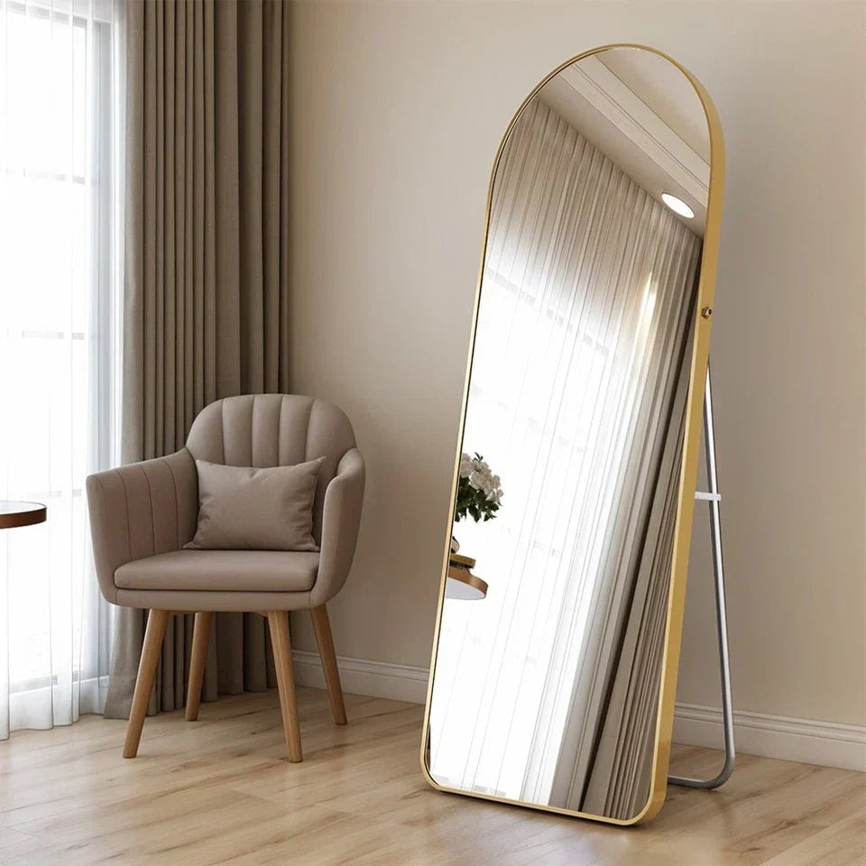 50x160cm Full Length Mirror Free Standing & Wall Mounted Bedroom Dressing Mirror Corbycart