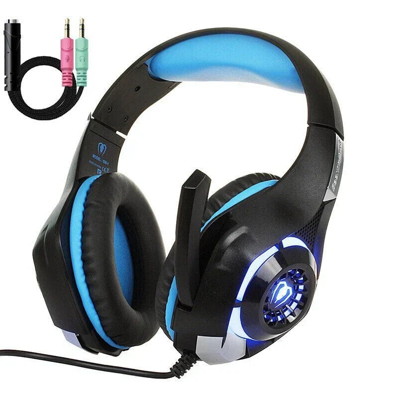 Kotion Each Pro Gaming Headset for PS4, Xbox One PS5 XBOX XS & PC's Stereo Sound Corbycart